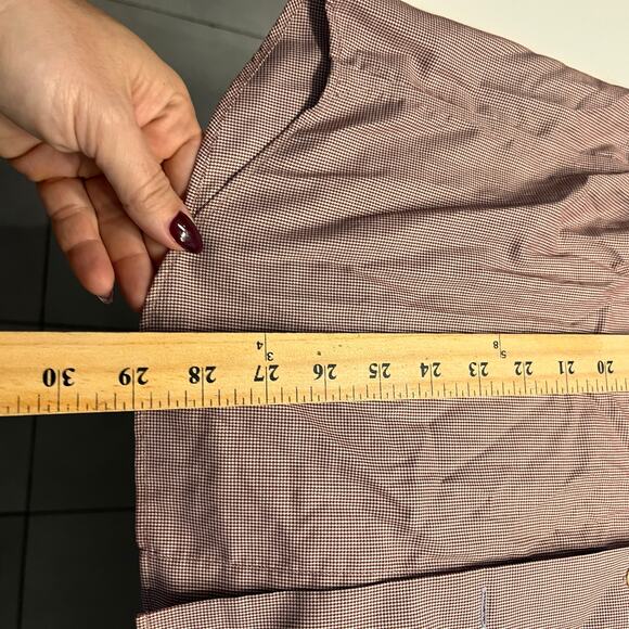 Banana Republic Brown Standard Fit Non-Iron Button-Down Shirt Size Small - Picture 7 of 8